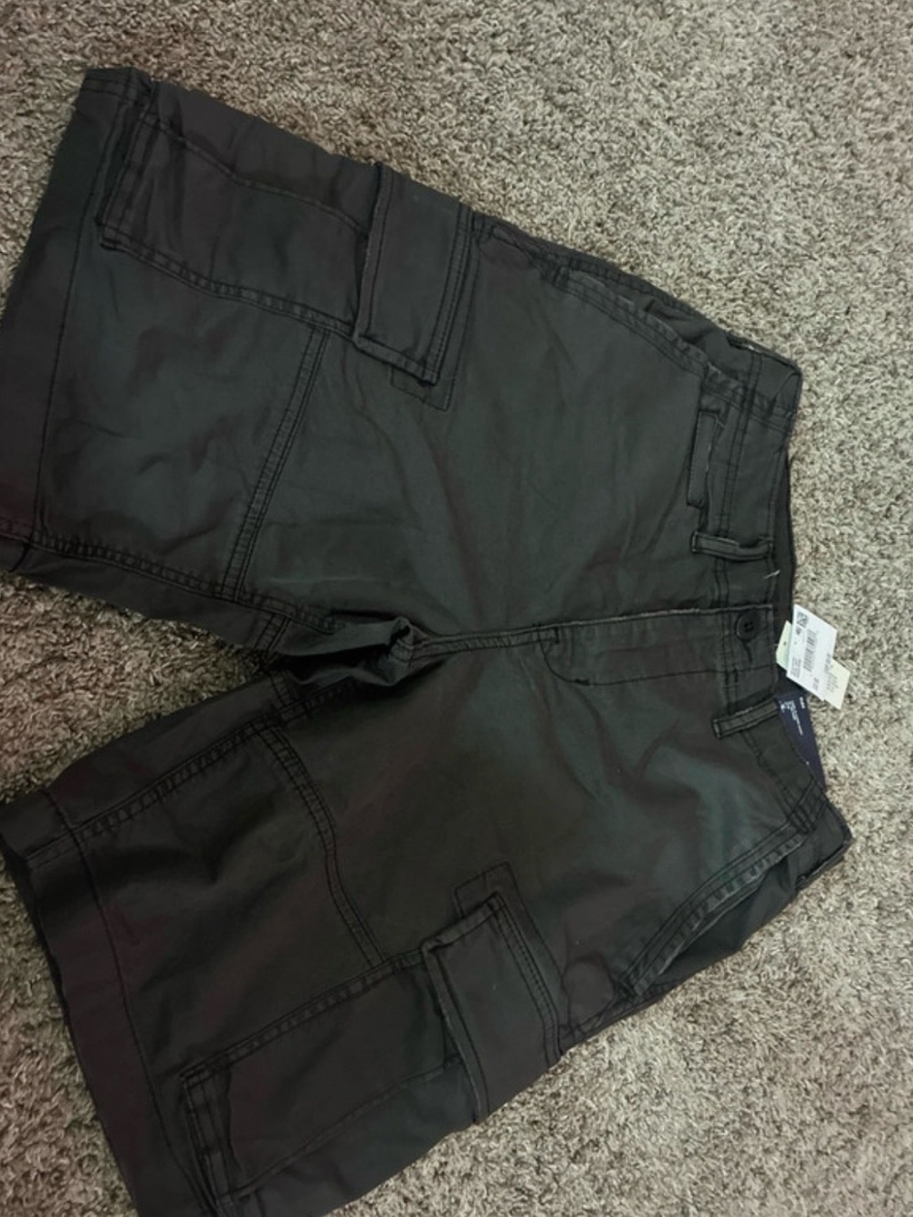 American Eagle Outfitters Black Men's Cargo Shorts